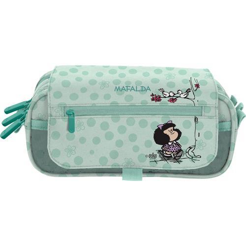 Portatodo triple con solapa MAFALDA KISS