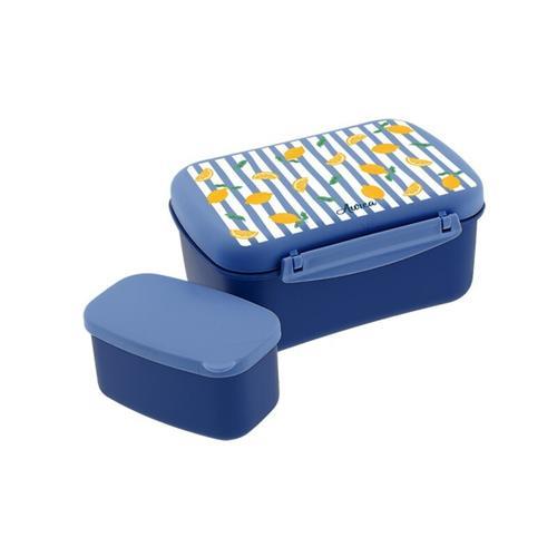 Tupper hermético con placa refrigerante y cajita - JUICY SUMMER
