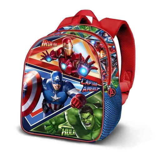MOCHILA DE GUARDERIA 3D ELITE LOS VENGADORES FAST