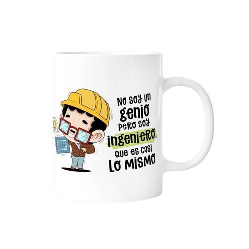 TAZA - NO SOY UN GENIO,PERO SOY INGENIERO,QUE ES CASI LO MISMO