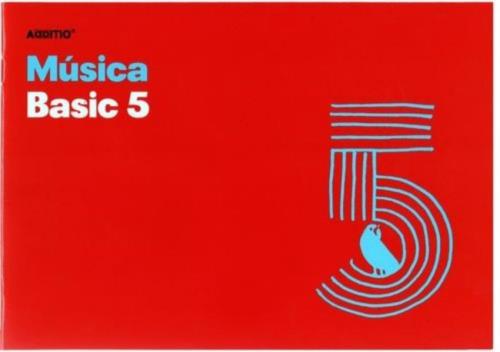 OFERTA  Cuaderno 4º musica basic 5 pentagramas de 16mm por página 20 hojas