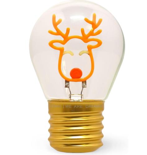 LEGAMI Bulb Fiction - Lámpara decorativa - LED - Reindeer