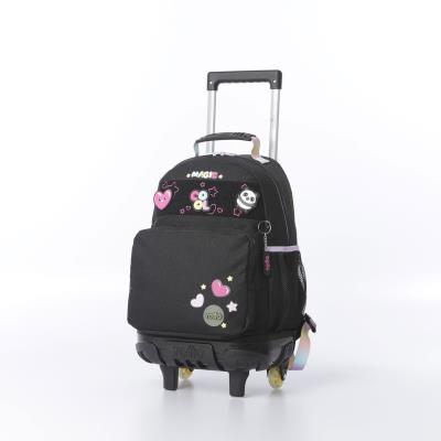  Mochila de ruedas Glowing Black M
